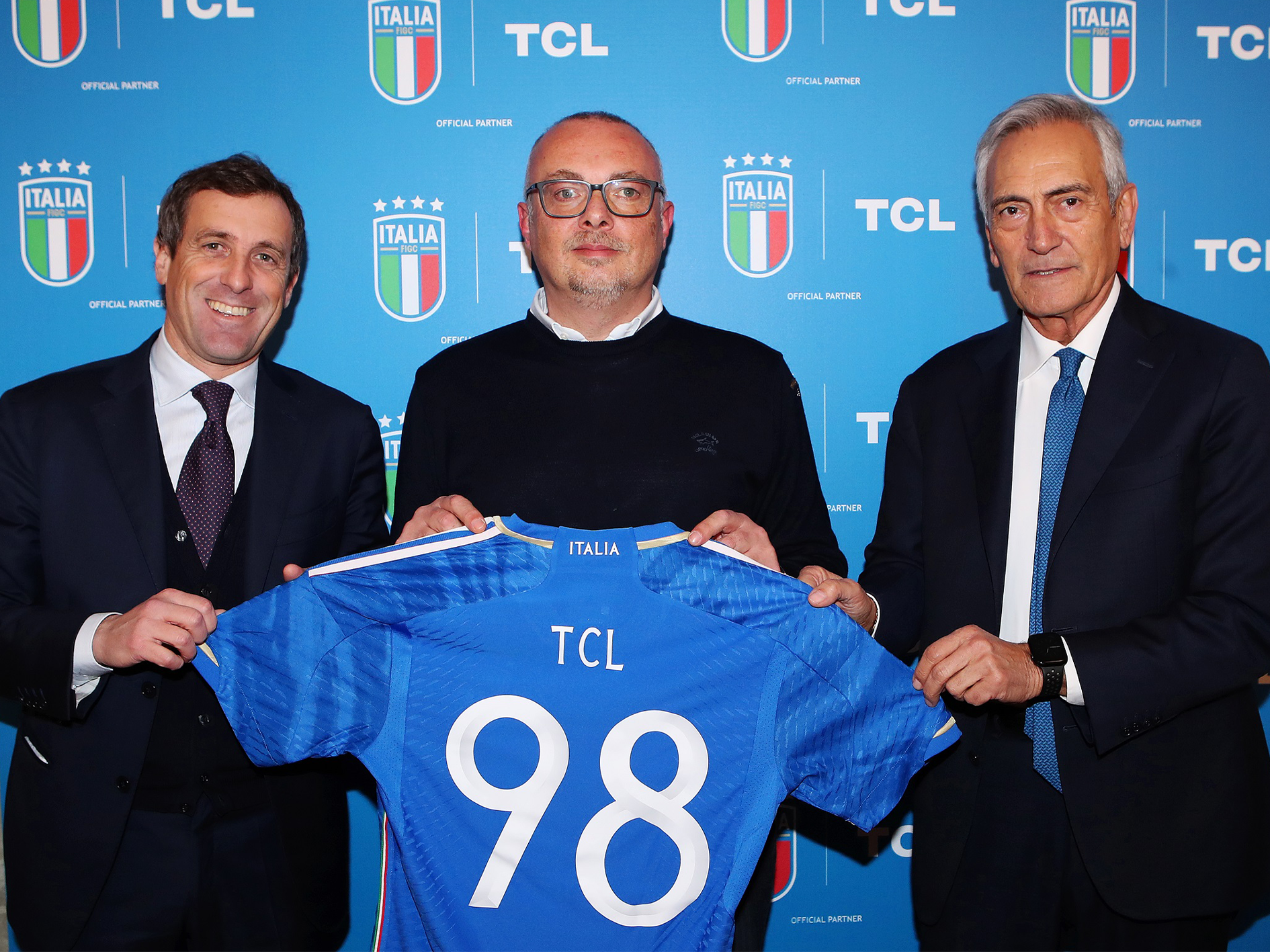 TCL sa stáva oficiálnym partnerom talianskej futbalovej reprezentácie